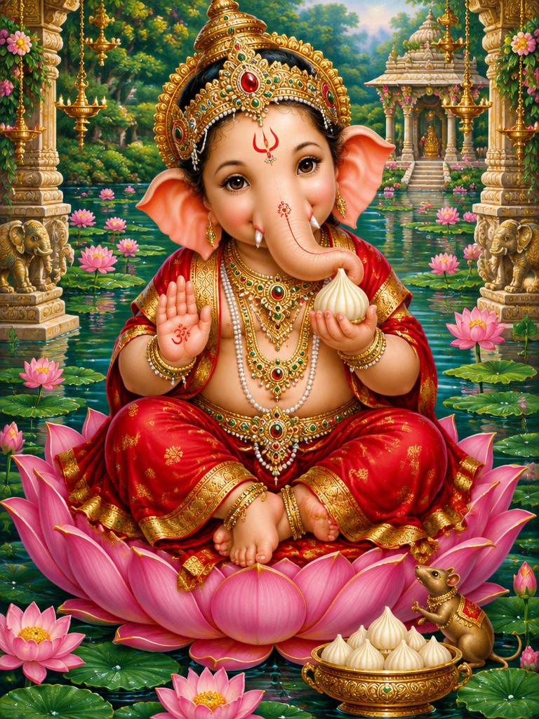 Bala Ganesha — devotional artwork