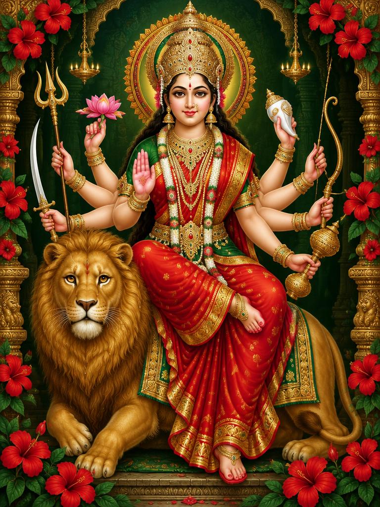 Durga Mata — devotional artwork